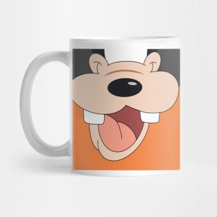 Goofy Face Mask Design Mug